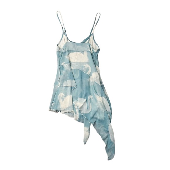 SOLD - Urban Outfitters Kimchi Blue Chiffon Asymmetrical Mini Dress - Picture 5 of 6